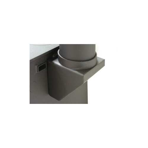 Charnwood Vertical Rear Flue Adapter 5''
