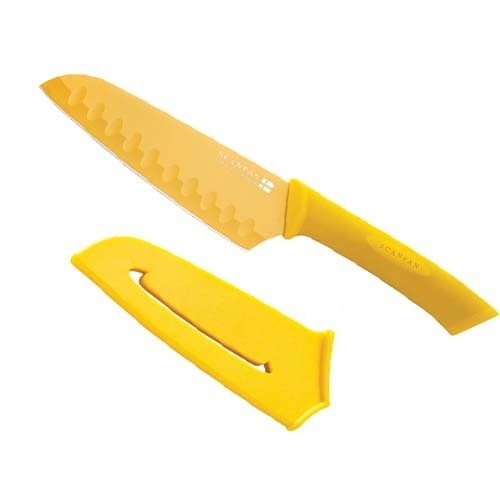 Scanpan Santoku Knife 14cm - Yellow - WAS $16.95 (18781)