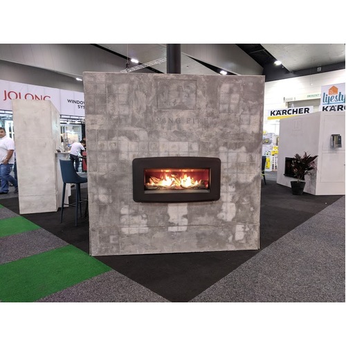 Pacific Energy Esprit Gas Log Fire with Remote