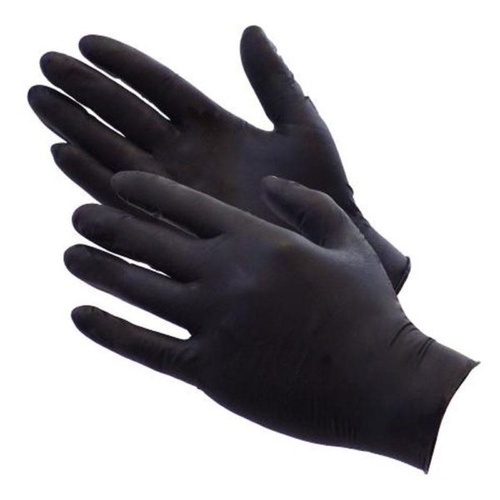 TGC Black Nitrile Gloves (X Large) 20 Pack 