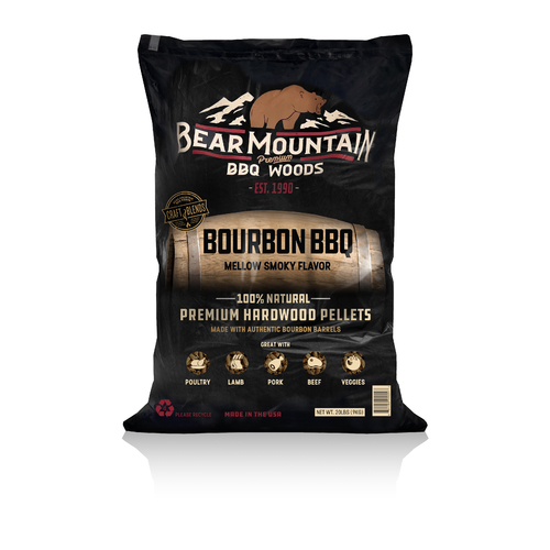 Bear Mountain Pellets - Bourbon BBQ Craft Blend 9KG