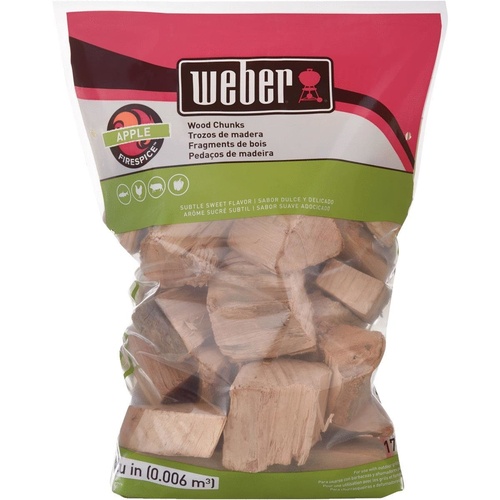 Weber Apple Wood Chunks 1.8kg