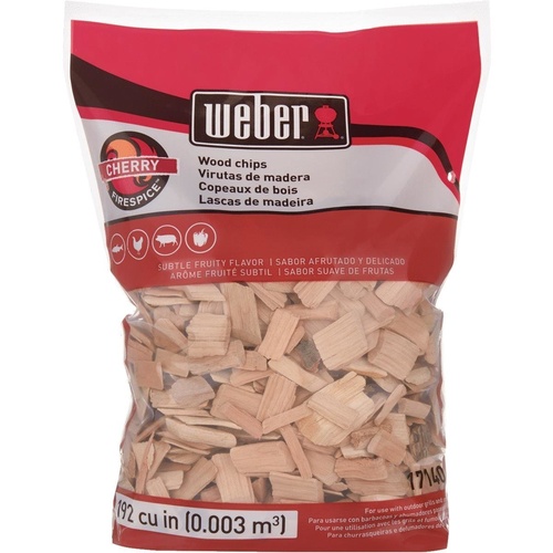Weber Cherry Wood Chips 900g