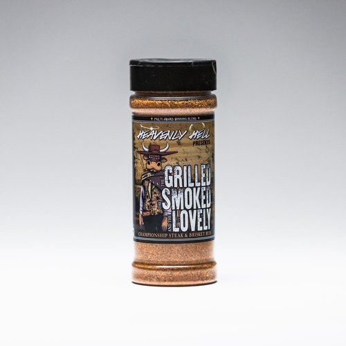 Heavenly Hell The Grilled, The Smoked, And The Lovely - Championship Steak & Brisket Rub