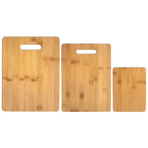 Totally Bamboo - 3 pc Bamboo Cutting Board Set