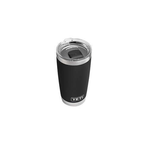 Yeti Rambler 20oz Tumbler w/MS Lid Black