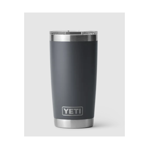 YETI Rambler 20oz Tumbler Charcoal (591ml)