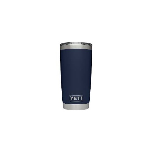 Yeti Rambler 20oz Tumbler w/MS Lid Navy