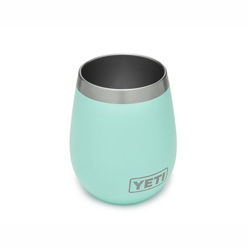 Yeti Rambler 10oz Wine Tumbler Seafoam W/MS