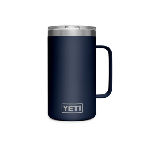 Yeti INTL Rambler 24oz Mug Navy MS Lid