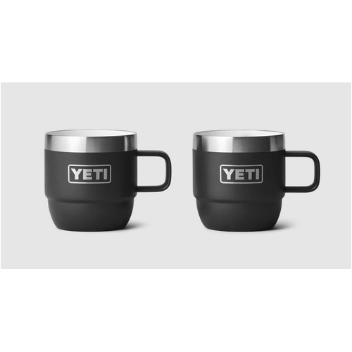 YETI 6oz Rambler 6oz Espresso Mug 2 Pack - Black