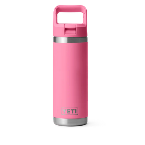 Yeti 18oz Rambler Straw Bottle Harbor Pink (532ml)