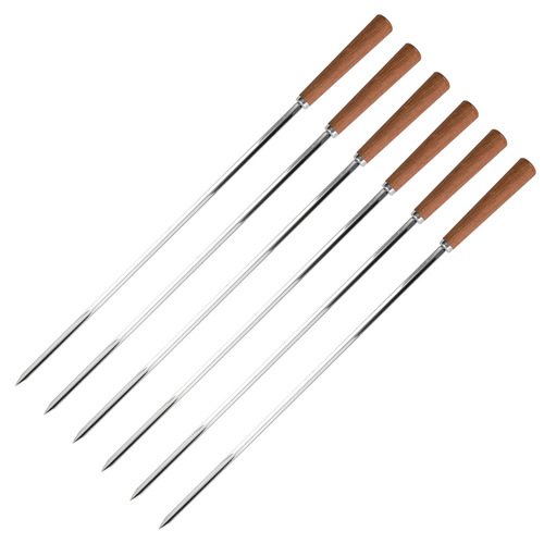 6 PC SKEWERS SET (50cm)