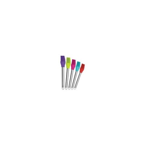 Zeal Silicone Head S/S Basting Brush Asst Colours 25cm - WAS $9.95 (ZGM-J210D)
