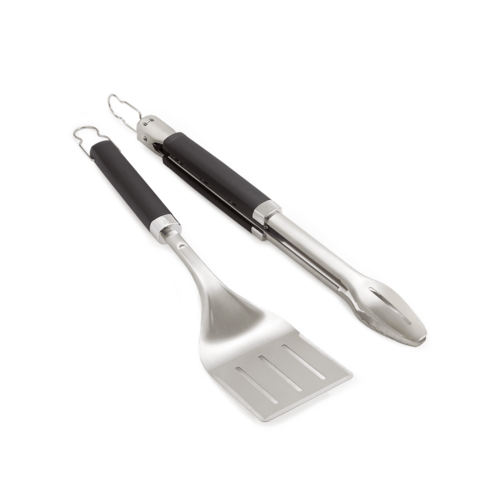 Weber 2 Piece Tool Set includes Tongs & Spatula