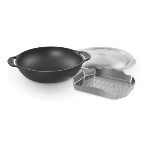 Weber GBS Wok with Steamer Insert