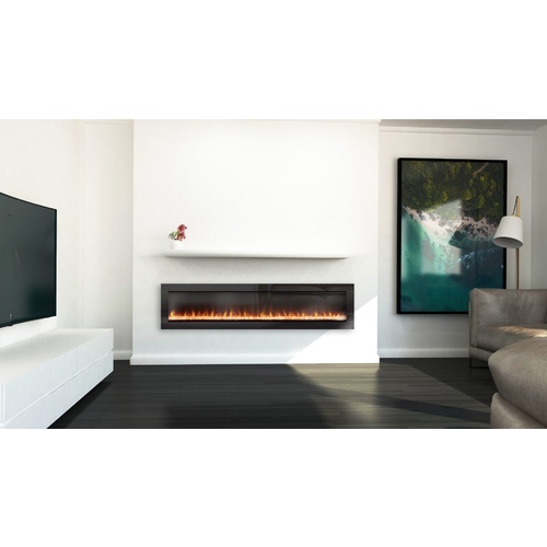 Ambe Linear 72" Electric Fireplaces 