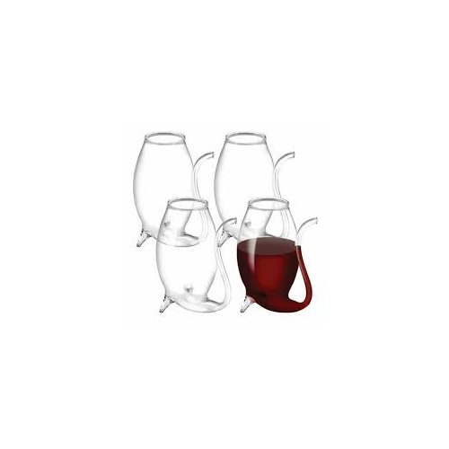 Avanti Glass Port Sippers Set of 4
