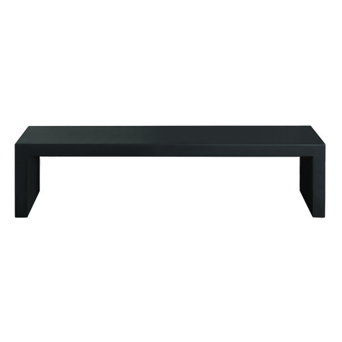 ADF Powdercoated Black Steel Bench (1200mm Wide)