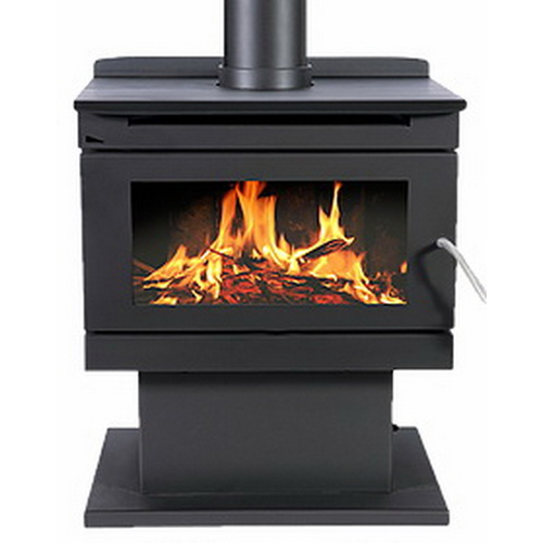 Blaze B800 Radiant/Convection Wood Heater with Pedestal Base 