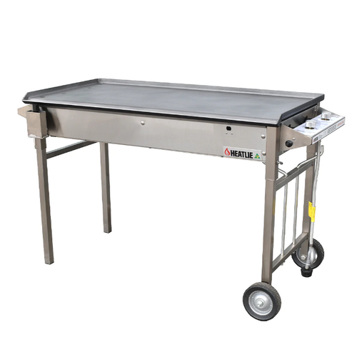 Heatlie 1150 BBQ Mobile ALL Stainless With Lid