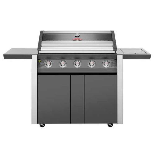 Beefeater 1600 Series Dark 4 Burner BBQ Trolley w Side Burner