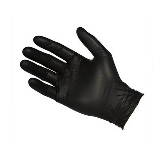 Black Nitrile Gloves -Large 100 pack