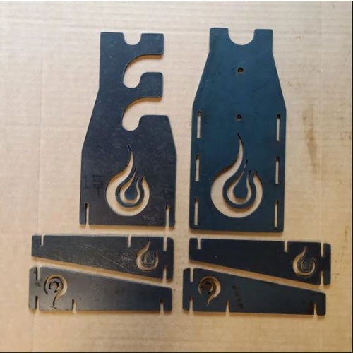 Aussie BBQ Campfire Rotisserie Mounting Bracket (CCRB)