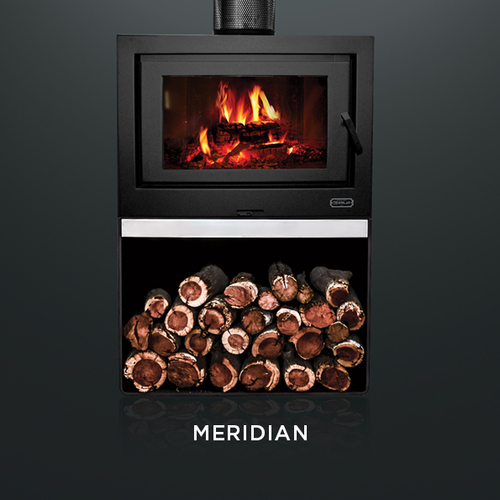 Cube Freestander With Meridian Base (Black)