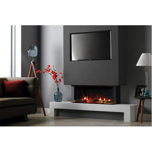 Rinnai ES1000 Electric Fire 1/2/3 Sided Fireplace