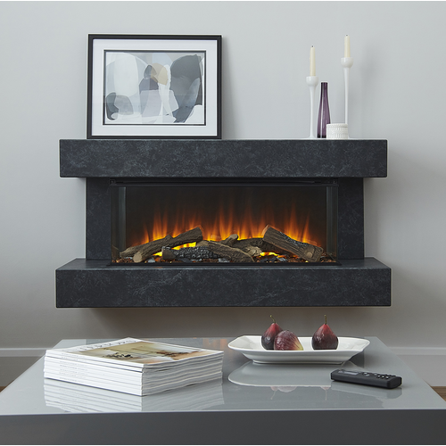 British Fires New Forest 870 Winchester Suite - Grey