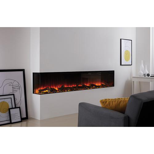 British Fires Forest 2400 Electric Fireplace | 1/2/3 Sided Fireplace