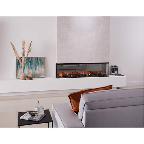 British Fires Forest 1600 Electric Fireplace | 1/2/3 Sided Fireplace