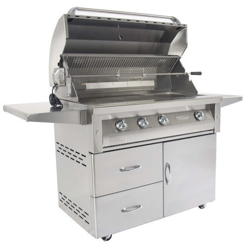 Grandfire Deluxe 42" BBQ Complete with Sear Burner 