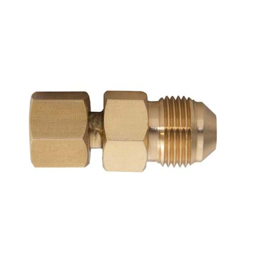 GASMATE ADAPTOR 5/8" UNF-M (3/8"SAE) - 1/4" BSPP-F (at manifold)