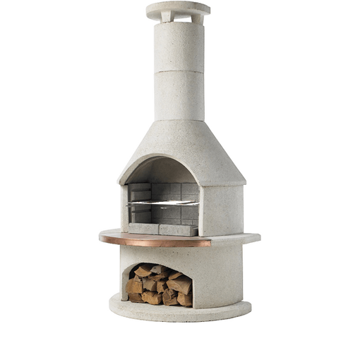 Buschbeck Rondo Fireplace White
