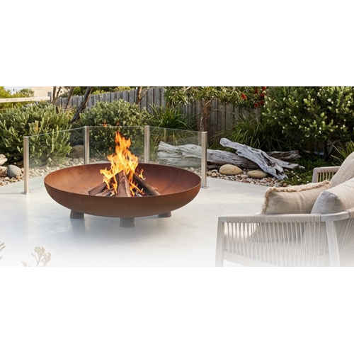 Hark Corten Steel Firepit - Byron 80