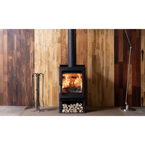Hunter Stoves - Parkway Aspect 5 Eco Fireplace | Standard Legs & Black Handle