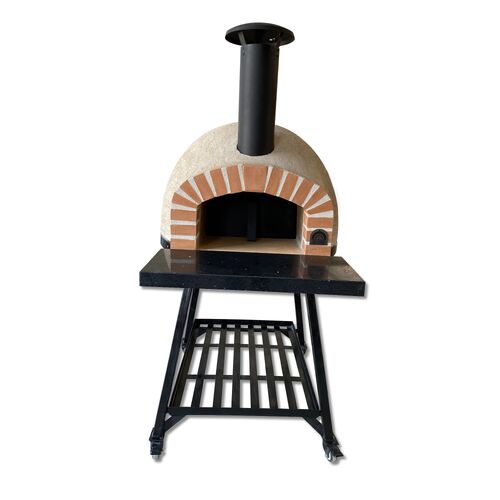 Jalando Pizza Oven JA70 Real Brick Preassembled