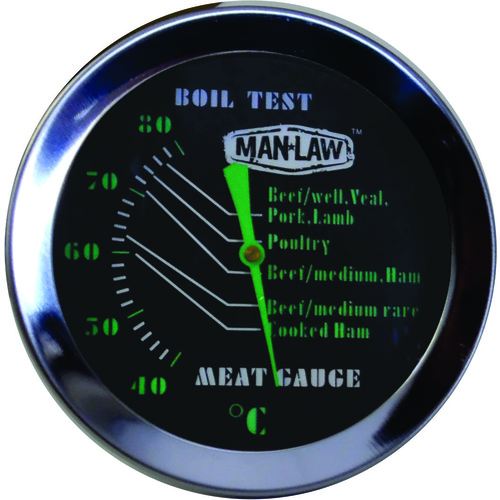 Man-Law Glow in the Dark Meat Temp Gauge (MAN-T720CBBQ)
