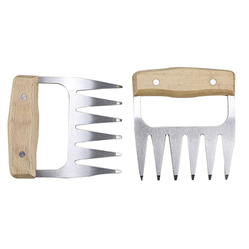 Flaming Coals Meat Claws for Pulling Smoking Pork (2pcs)
