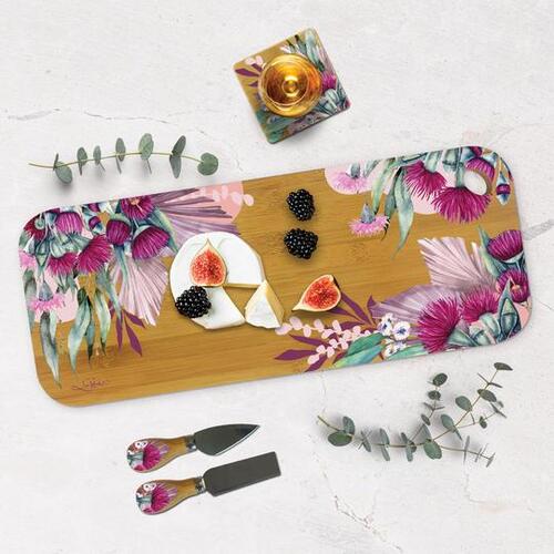 LP Bamboo Medium Serving Platter - Plum Blossoms Design