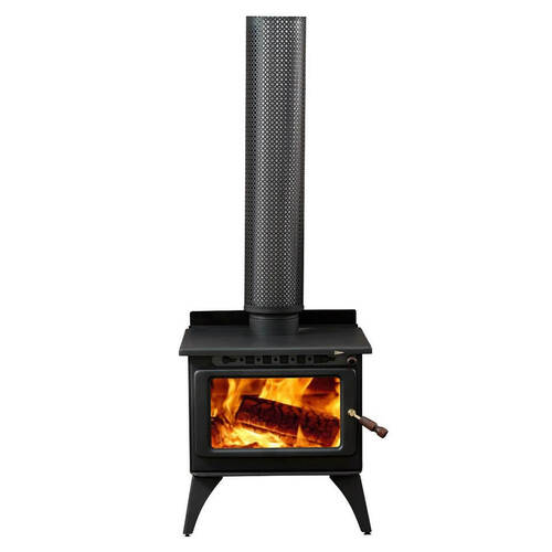 Maxiheat Prime 150 F/S Wood Fire Metallic Black