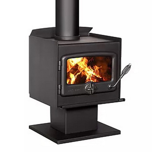 Nectre 15 LE Radiant Wood Heater on Pedestal 