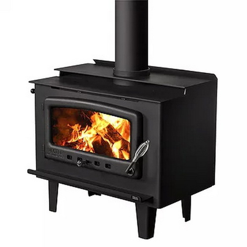Nectre Mk2 LE Radiant/Convection Wood Heater on Legs