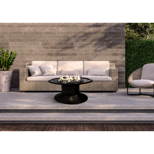 Patio Horizon Onyx - Round Flueless Firepit Base Only 