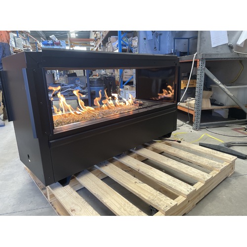 Patio Horizon Panoramic Double Sided Outdoor Gas Fireplace