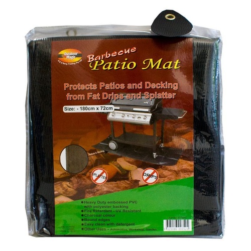 BBQ Patio Mat 180cmx 72 cm 