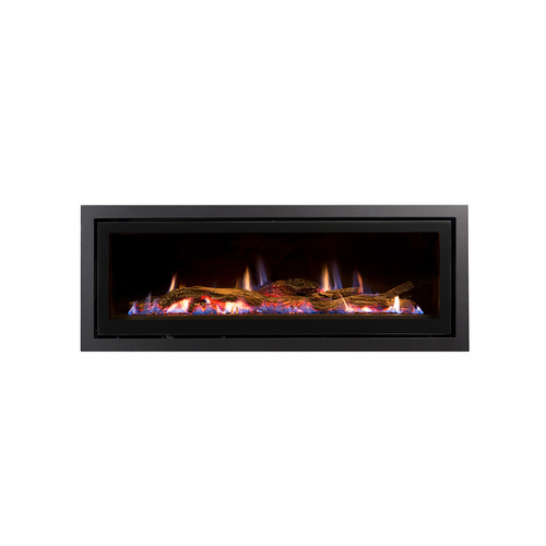 Heatmaster Seamless NG Fire inc remote (logs) 