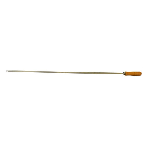 Stainless steel spit skewer - 8mm thick - solid 950mm long